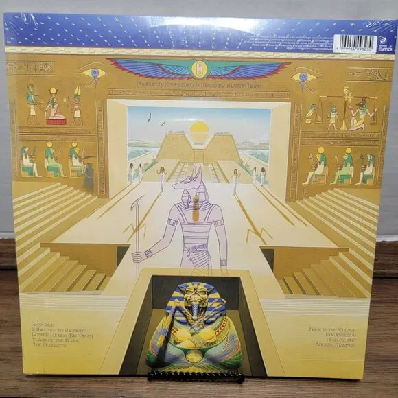 VINYL Iron Maiden: Powerslave 40th Anniv Zoetrope LP + 3D Art Print NEW / SEALED
